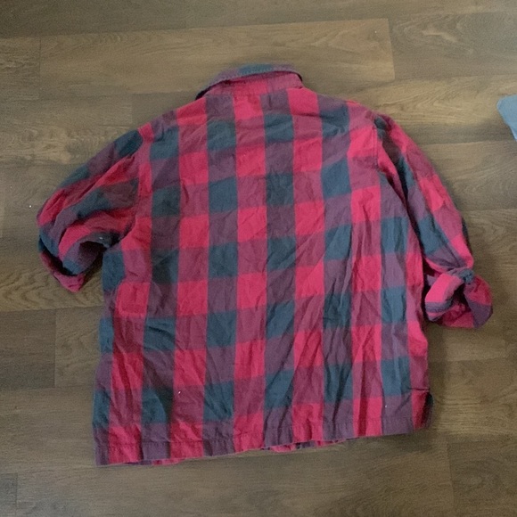 Vintage plaid button up - Picture 3 of 3
